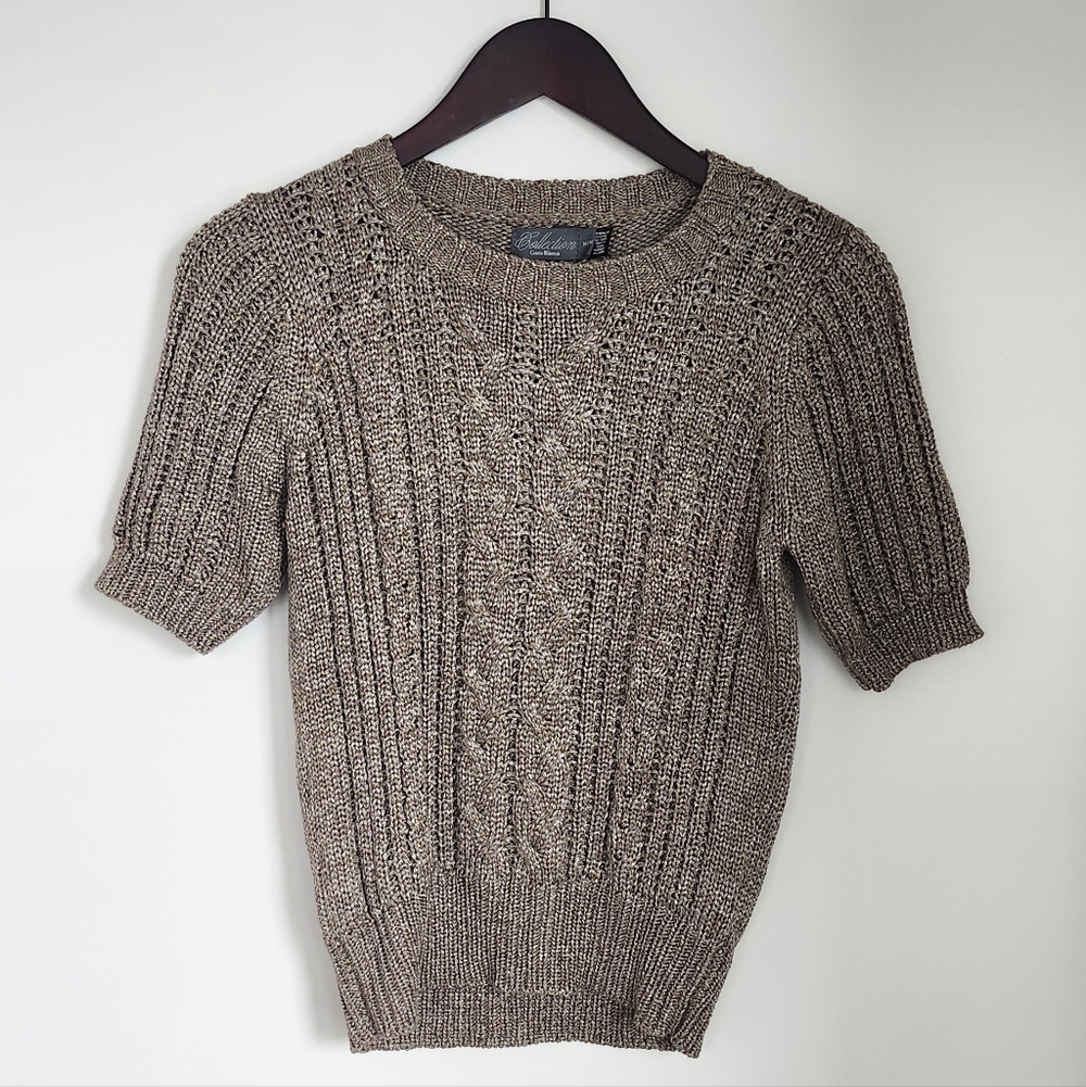 Vintage Cable Knit Top